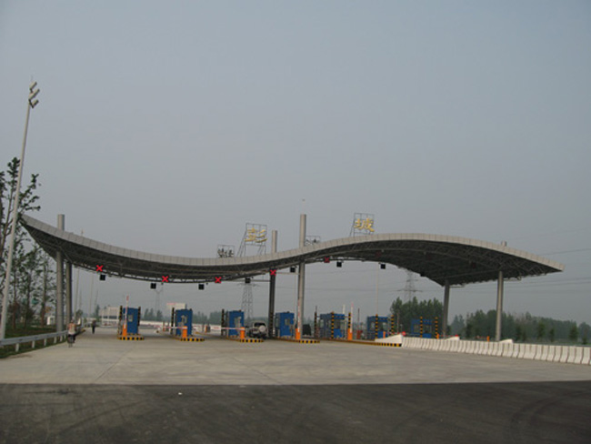 太仓收费站网架